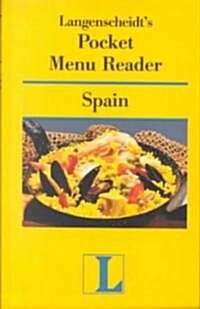 Pocket Menu Reader Spain (Paperback)