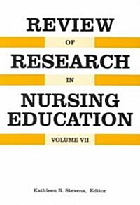 Review of Research in Nursing Education (Paperback)