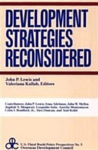 Development Strategies Reconsidered (Hardcover)
