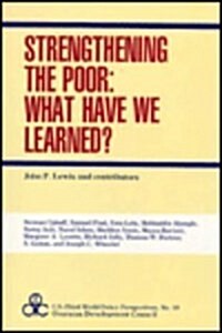 Strengthening the Poor (Hardcover)