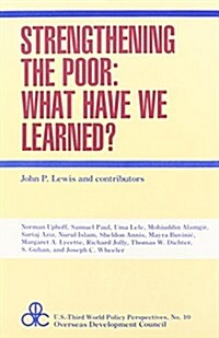 Strengthening the Poor (Paperback)
