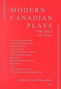Modern Canadian Plays: (Volume 1, 4th Edition) (Paperback, 4)