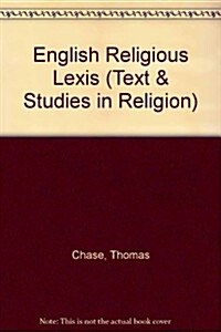 English Religious Lexis (Hardcover)
