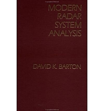 Modern Radar System Analysis Software and Users Manual (Hardcover)