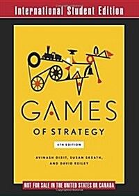 [중고] Games of Strategy (Paperback)