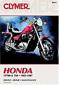 Honda VT700 & VT750 Shadow Motorcycle (1983-1987) Service Repair Manual (Paperback, New ed)