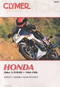 Honda 500cc V-Fours Magna & Inceptor Motorcycle (1984-1986) Service Repair Manual (Paperback, 2nd ed.)