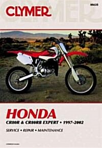 Honda CR80R & CR80RB Expert Motorcycle (1992-1996) Service Repair Manual (Paperback)