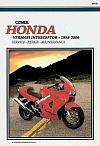 Honda VF800FI Interceptor Motorcycle (1998-2000) Service Repair Manual (Paperback)