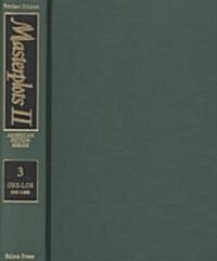 Masterplots II: American Fiction Series, REV-Vol 3 (Library Binding, Rev)