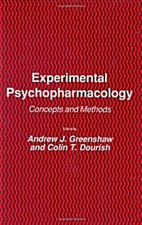 Experimental Psychopharmacology (Hardcover, 1987)