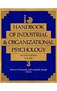 Handbook of Industrial and Organizational Psychology/No 7457 (Hardcover)