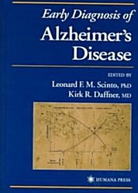 Early Diagnosis of Alzheimers Disease (Hardcover, 2000)