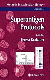 Superantigen Protocols (Hardcover)