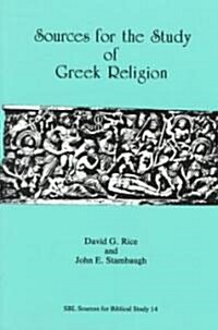 Sources for the Study of Greek Religion (Paperback)