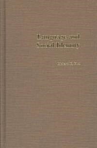 Language and Social Identity (Hardcover)