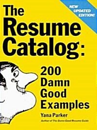 The Resume Catalog (Paperback, 2, Revised)