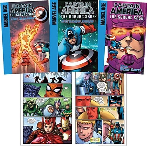Captain America: The Korvac Saga (Set) (Library Binding)