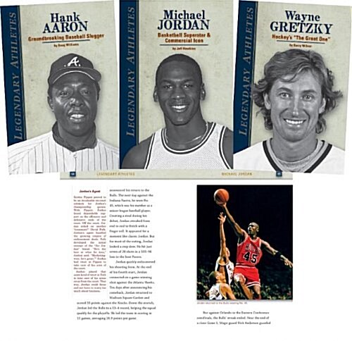 Legendary Athletes Set 2 (Set): Legendary Athletes Set 2 (Library Binding)