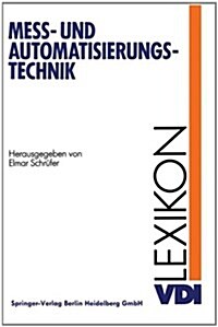 Lexikon Mess- Und Automatisierungstechnik (Hardcover)