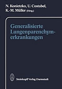 Generalisierte Lungenparenchymerkrankungen (Hardcover)