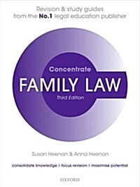 Family Law Concentrate : Law Revision and Study Guide (Paperback, 3 Revised edition)