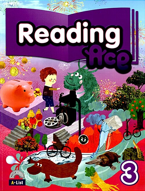 [중고] Reading Ace 3 (Student book + Workbook + MP3 CD + Portfolio)