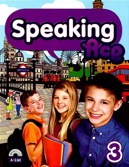 [중고] Speaking Ace 3 (Student Book + Workbook + MP3 CD)
