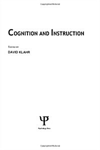 Cognition and Instruction (Hardcover)