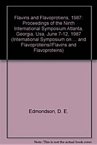 Flavins and Flavoprotiens, 1987 (Hardcover)