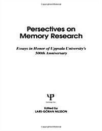 Perspectives on Learning and Memory (Hardcover)