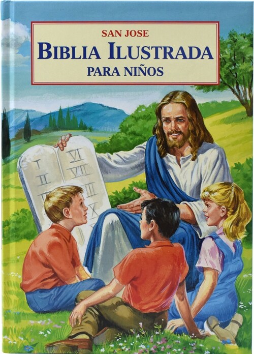 Biblia Ilustrada Para Ninos: Newly Set in 2017 with Enhanced Illustrations (Hardcover)