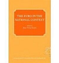 The Euro in the National Context: Vol I (Paperback)