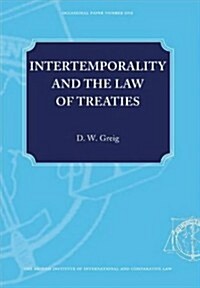 Intertemporality and the Law of Treaties (Paperback)