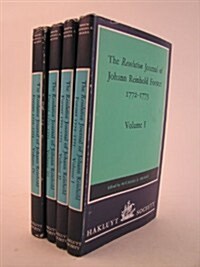 The Resolution Journal of Johann Reinhold Forster  1772-1775 (set) (Hardcover)