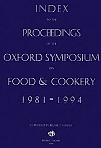 An Index to the Oxford Symposium 1 (Paperback)