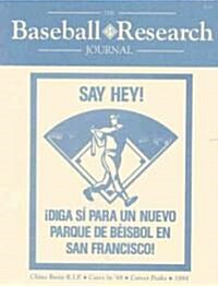 The Baseball Research Journal (Brj), Volume 19 (Paperback)