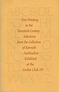 Fine Printing in the Twentieth Century (Paperback)