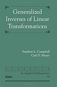 Generalized Inverses of Linear Transformations (Paperback)