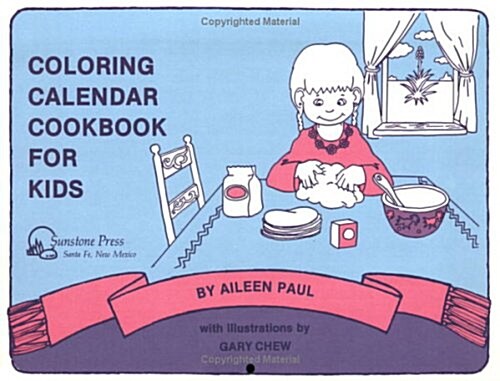 Coloring Calendar Cookbook for Kids: A Perpetual Write-In Calendar with Recipes (Paperback)