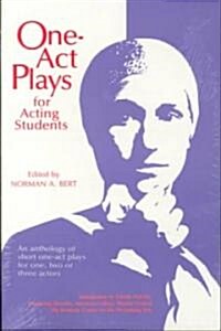 One-Act Plays for Acting Students (Paperback)