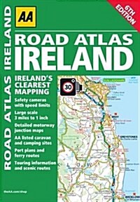 AA Road Atlas Ireland (Paperback)