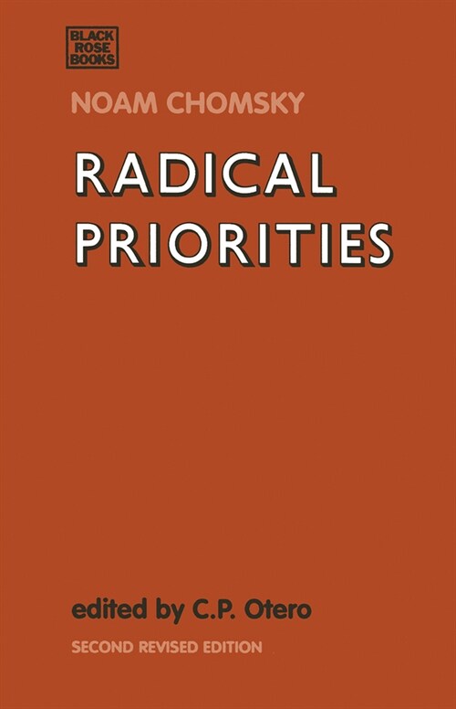Radical Priorities (Hardcover, 2, Rev)