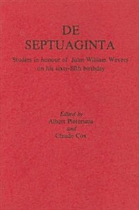 De Septuaginta (Paperback)