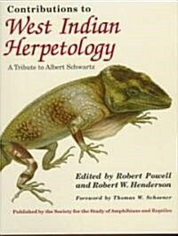 Contributions to West Indian Herpetology (Hardcover)