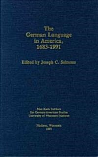 German Language in America (Hardcover)