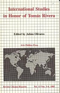 International Studies in Honor of Tomas Rivera (Paperback)