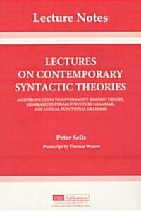 Lectures on Contemporary Syntactic Theories (Paperback)