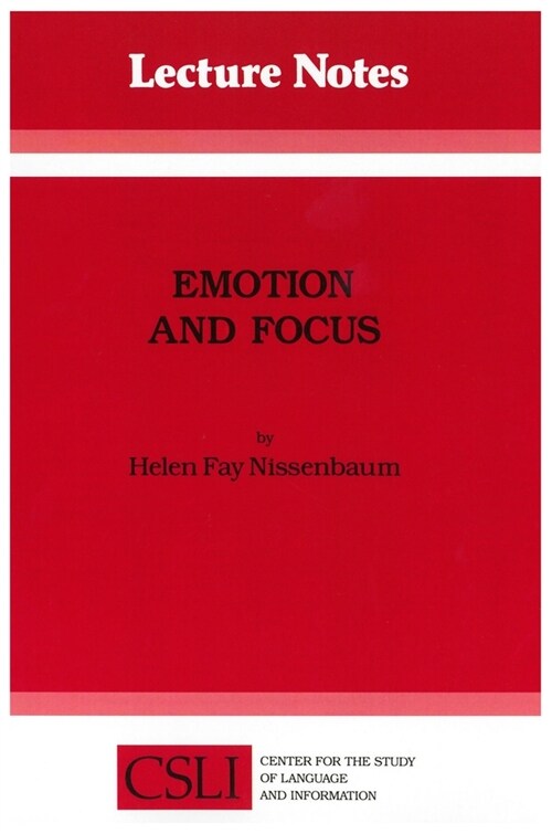 Emotion and Focus: Volume 2 (Paperback, 2)