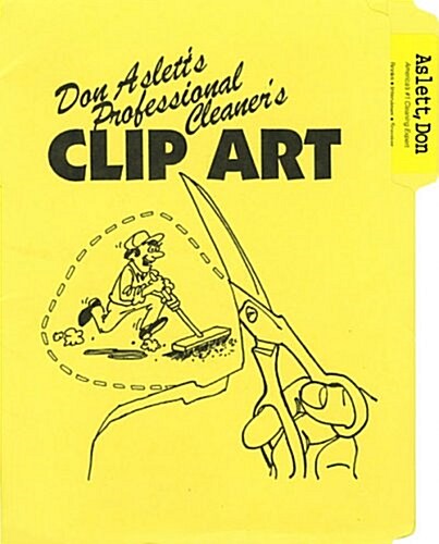 Don Asletts Professional Cleaners Clip Art (Paperback)